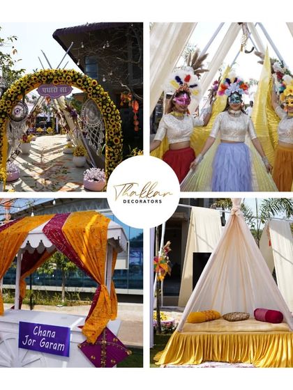 Vibrant Haldi & Mehendi Celebrations photo 12