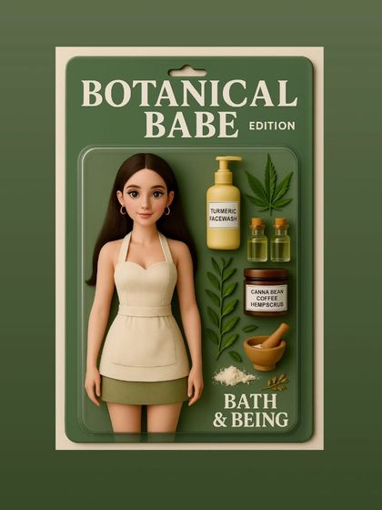 Bath & Being started as my escape, a way to find some light. I thought I was making skincare to help others heal, but it turns out, it healed me. I blossomed into a full-on botanical babe.