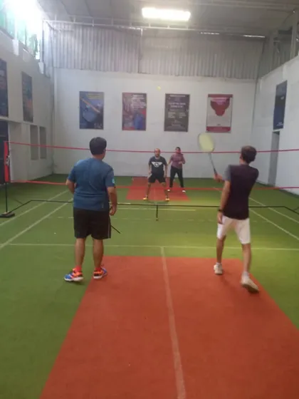 More action from our doubles matches, showing different players and games. Every day is a new challenge on the court!