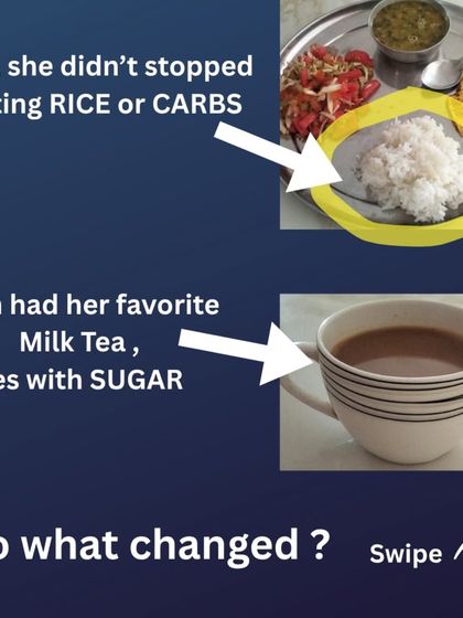 Sneha, a working mom, lost 6.1 kgs by eating ghar ka khana, including rice and her favorite milk tea with sugar. We focused on balanced meals, daily walks, and accountability. Her testimonial shows how the program improved her overall health, not just her weight.