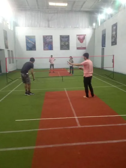 More action from our doubles matches, showing different players and games. Every day is a new challenge on the court!