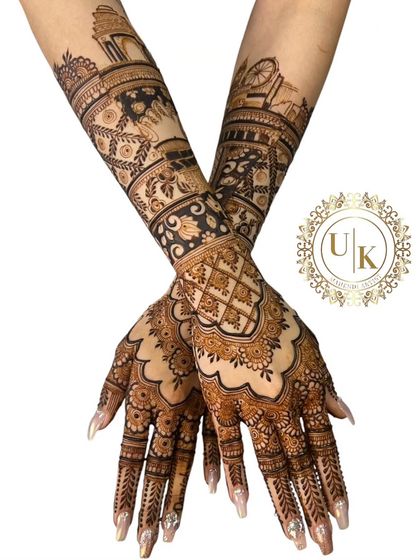 Umesh Kumar - Bridal & Wedding Mehandi Intricate Bridal Mehandi (Hands & Feet) photo 31