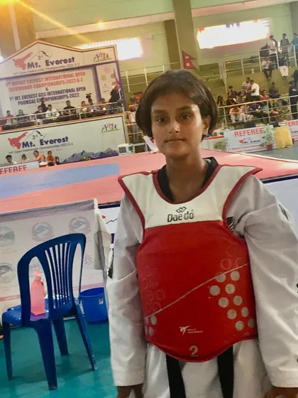 Taking our skills to the international stage. Here is one of my fighters preparing to compete at the Mt. Everest International Open G-2 event, proving we are ready for any level of competition.
