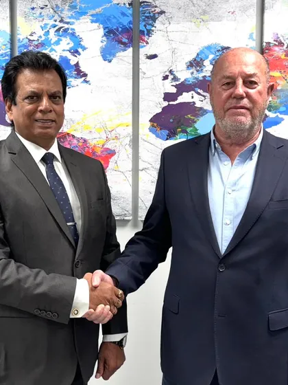 This is me with the President of the World Karate Federation (WKF). My direct relationship with the highest global authorities ensures that the Karate India Organisation is the only officially recognized and legitimate pathway for athletes in India to reach the world stage.