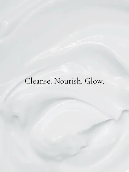 Cleanse. Nourish. Glow. This is my three-step mantra for beautiful skin. The creamy, rich texture of my products makes this daily ritual a luxurious and effective experience.