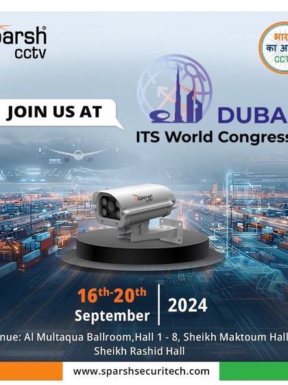 An invitation to join us at the ITS World Congress 2024 in Dubai to discover how I am revolutionizing safety and surveillance on a global stage.