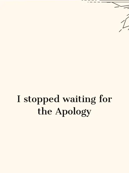 A client's realization after a reading: "I stopped waiting for the apology." This is a huge step in reclaiming your power and finding closure on your own terms.