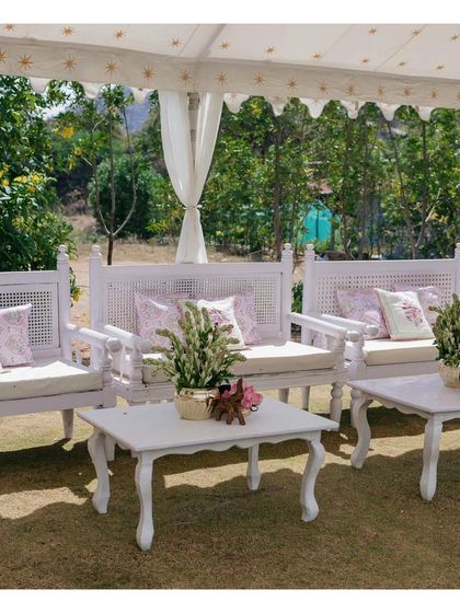 Sneha & Shahil - Wedding Decor and Production Vibrant Haldi & Mehendi Celebrations photo 28