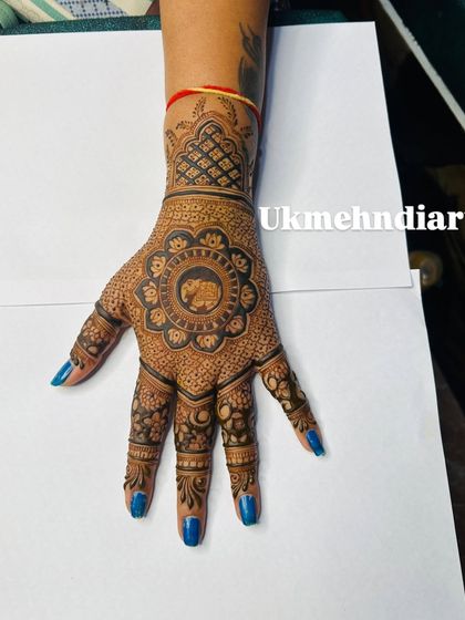 Umesh Kumar - Festival & Occasion Mehandi Intricate Rajasthani & Full Hand Designs photo 15