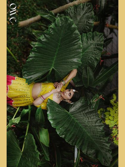 Orange Wedding Cinemas - Wedding Photography & Cinematography Vibrant Celebrations: Haldi & Mehendi photo 14