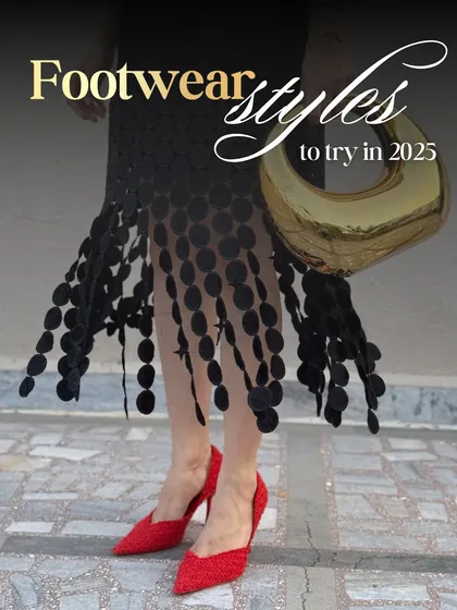 Step into 2025 with style. Here are the footwear styles you need to try. From retro sneakers to mesh flats, there's a trend for everyone.