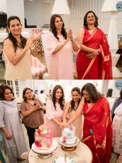 Moments from the "Phenomenal Women 3.0" event, including the cake cutting. It was an honour to provide the celebration cakes.