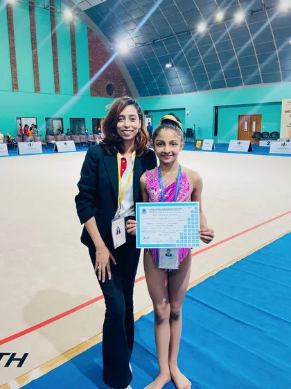 I am incredibly proud of my 10-year-old student for winning her first National medal in just one year of training. This is a testament to her hard work and the effectiveness of our competition-focused program.