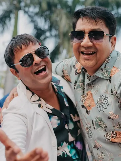 Pure, unadulterated joy. We love capturing the candid laughter and happy moments of the guests who make the celebration special.