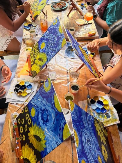 Paint Bar - Private Paint Parties The Paint Bar Vibe: At Our Studio & On The Go photo 60