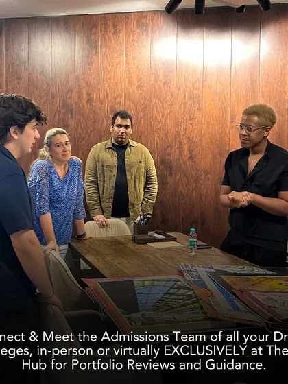 I offer my students exclusive opportunities to connect directly with the admissions teams from their dream colleges. Here, students are getting personalized portfolio reviews and guidance, an invaluable experience for any aspiring artist.