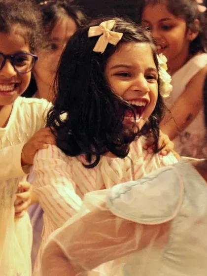 Pure, unfiltered joy during one of our festive Winter Classes. We believe that learning to dance should be filled with laughter and happy memories.