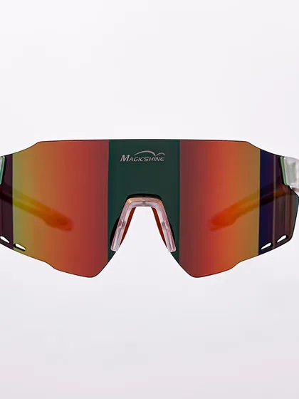 A clean, white-background shot of Magicshine sports sunglasses. This type of image is essential for e-commerce listings and product catalogs.