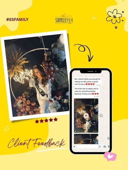 Surprise Sutra - Intimate & Milestone Events Our Journey & The SS Fam photo 8