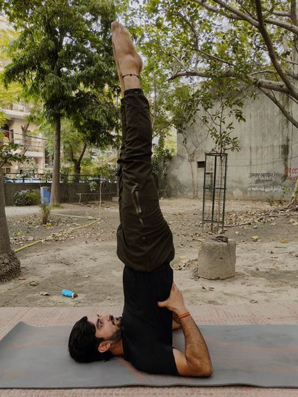 Salamba Sarvangasana, or the Shoulder Stand, is known as the 'queen of asanas'. I teach this inversion to improve blood circulation, support cardiovascular health, and calm the nervous system.