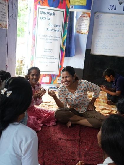Anupama - Art Workshop & Event Facilitation Humaar Kahaani, Humaar Rang: Art with Girls in Bihar photo 10