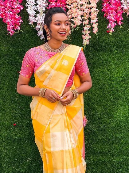 Kalasthree by Tejaswini Anjan Kumar - Custom Occasion Wear The Art of the Blouse: Custom Saree Pairings photo 20