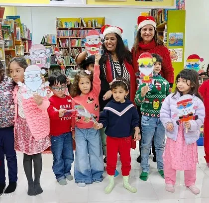 Look at these happy faces from our Christmas celebration! We combined festive songs, an interactive story about Santa, and a fun craft session. Events like these are all about creating joyful memories and making learning feel like a party.