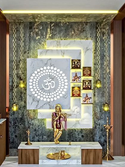 Designing with a Touch of Sweetness - Modular Home Interiors Modern Mandirs & Pooja Units photo 3