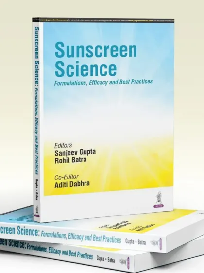 I co-edited this textbook, "Sunscreen Science," for medical professionals. My approach to skincare is rooted in science, and I believe patient education is critical. Consistent use of a broad-spectrum sunscreen is the most important step in preventing and managing most skin concerns, including pigmentation and aging.
