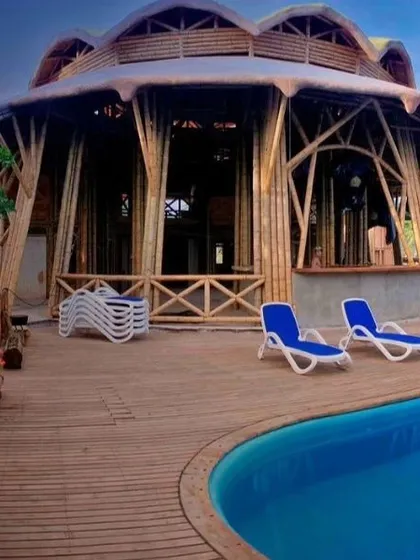 Beyond products, we design and construct entire eco-friendly structures like this stunning bamboo resort building. This project showcases our expertise in sustainable architecture, creating beautiful, functional, and environmentally conscious spaces for the hospitality industry.