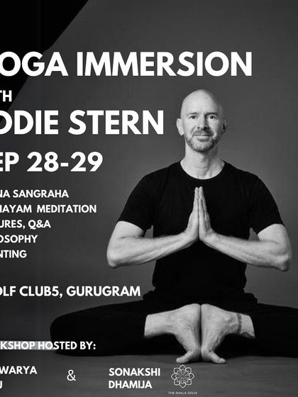 An honor to host yoga veteran Eddie Stern for his first ever workshop in Delhi. This poster details the immersive experience of asana, pranayam, and lectures on yoga and science we offered.