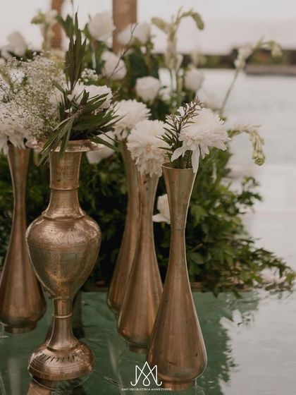 Elegant White & Green Weddings photo 29