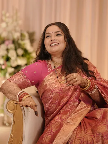 A moment of pure joy from the reception.