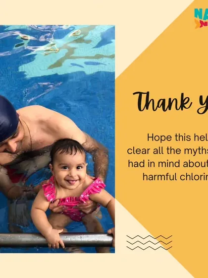 I hope this helps clear up any myths you had about chlorine. A properly maintained pool is a safe and healthy place for your child to learn and have fun.