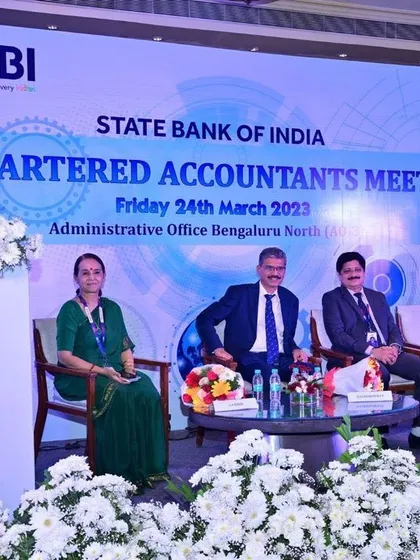 My background as a Chartered Accountant is my secret weapon in F&B consulting. Here I am, sharing insights at a State Bank of India meet. I help you build a business that is not only delicious but also profitable, with robust financial models and investment proposals.