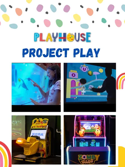 Our Project Play area is where tech meets fun. We have everything from interactive digital walls to exciting arcade games that offer a unique and modern play experience.