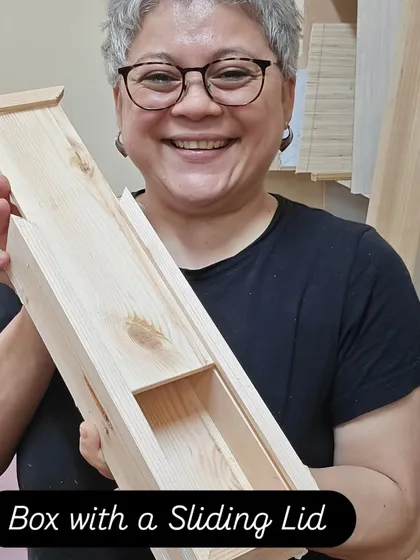 The satisfaction of a perfectly fitting sliding lid box. This is a great project for learning about precision cutting and joinery.
