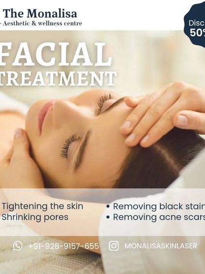 Take advantage of our facial treatment discount. Our services are perfect for tightening the skin, shrinking pores, removing blackheads, and reducing the appearance of acne scars.