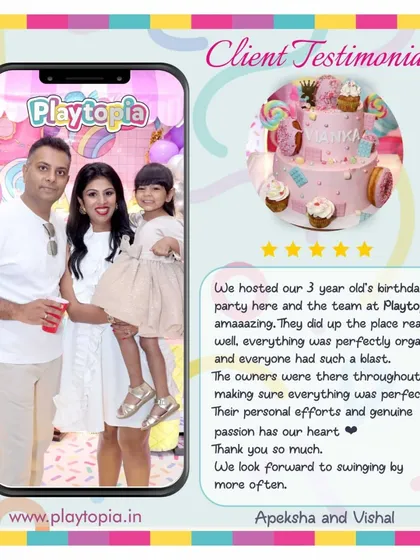 Hearing from happy families is the best part of what we do. We're so glad we could create a perfectly organized and fun-filled 3rd birthday party. Our team's passion is making sure every detail is perfect so you can relax and enjoy the celebration.