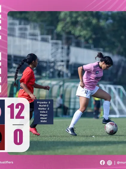 A 12-0 scoreline at 50 minutes before the game was abandoned. A thrilling first half.