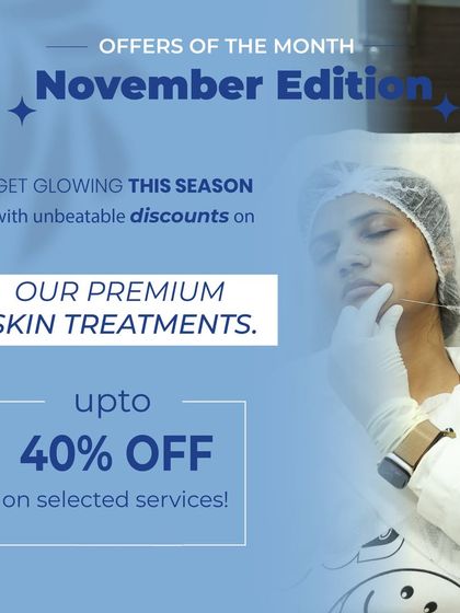 Our November offers are here to help you get glowing this season. Enjoy unbeatable discounts on our premium skin treatments, including medi-facials, skin boosters, and advanced laser therapies like Tribeam and Morpheus8.