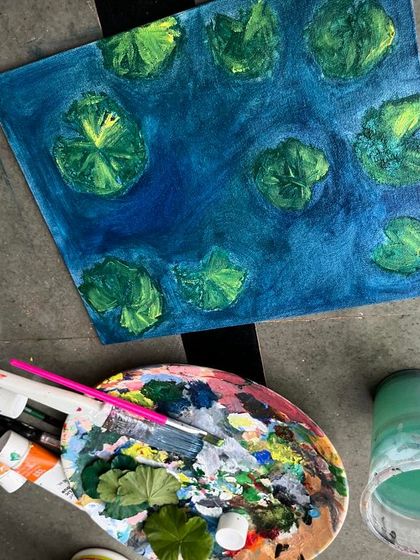 Ashwini Koppad - Murals and Wall Art Canvas Paintings & Exhibitions photo 5