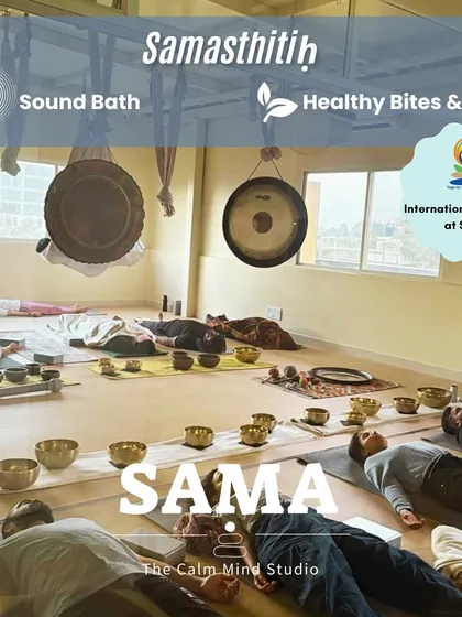 Immerse yourself in a Sound Bath, a deeply meditative experience where you are bathed in the healing vibrations of gongs and Tibetan singing bowls. This is a passive form of meditation where you simply lie back and let the frequencies wash over you, promoting deep calm.