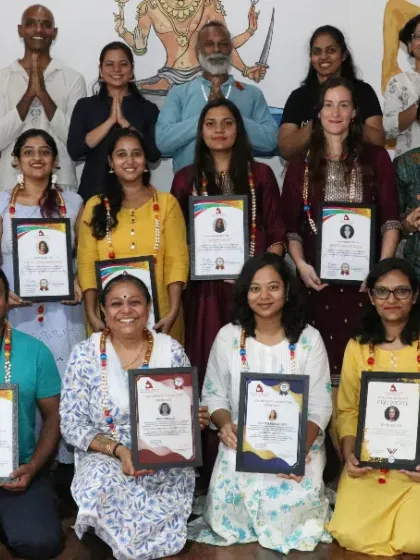 Another cohort of inspiring individuals who have completed their 200 and 500-hour Yoga Teacher Training. Their dedication to the practice is truly motivating.