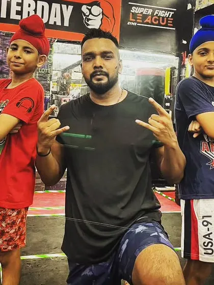 The birthday boys. These young fighters bring great energy to the gym every day.