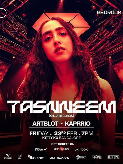 Supporting Qilla Records artist Tasnneem at Kitty Ko. I played both opening and closing sets, creating a full-night experience.