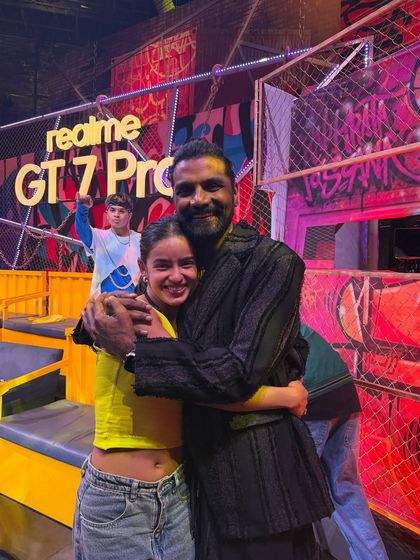 A heartfelt moment with the legendary Remo D'Souza. His guidance and humility were incredibly inspiring throughout my journey on the show.