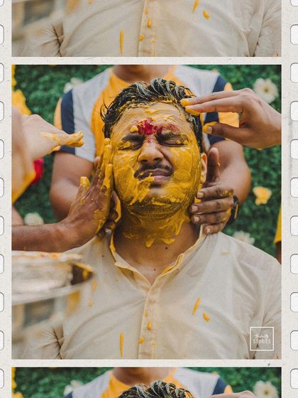 The Knotz Stories - Destination Wedding Coverage The Haldi Celebration photo 8
