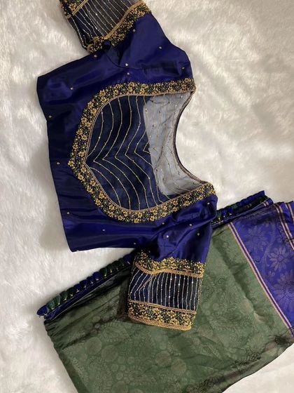 The Glamhouse - Ethnic Wear & Jewellery Rentals Modern & Chic Blouse Designs photo 76