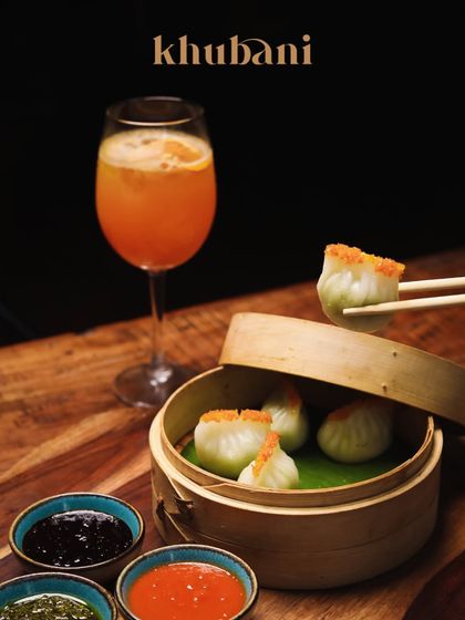 Light, flavorful, and with just the right amount of truffle indulgence. This is how I do snacking, pairing our delicate dim sum with a refreshing cocktail.